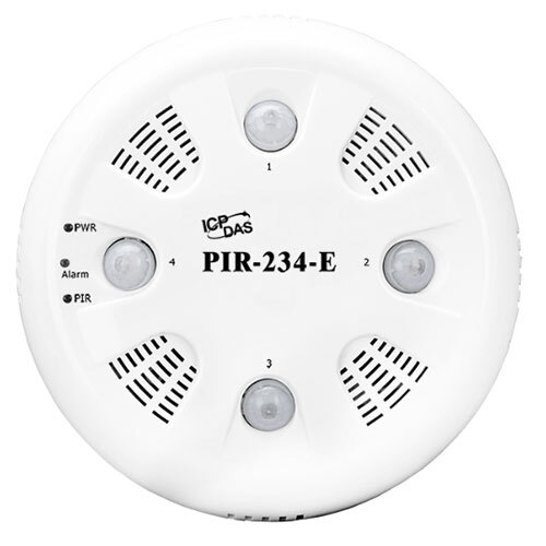 PIR-234-E PIR Motion Sensor, Temperature and Humidity Sensor Module(High Sensitivity - Height 4 m - Diameter 9 m)(Ethernet)