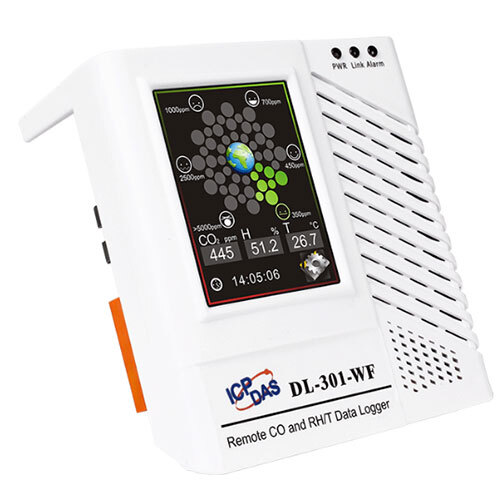 DL-301-WF Remote CO Temperature Humidity Dew Point Data Logger with Safety Alarm (RS-485, Ethernet, PoE, Wi-Fi) (Asia Only)
