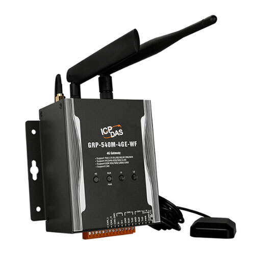 GRP-540M-4GE-WF Ethernet Wi-Fi Serial CAN to 4G Gateway (Asia Only)