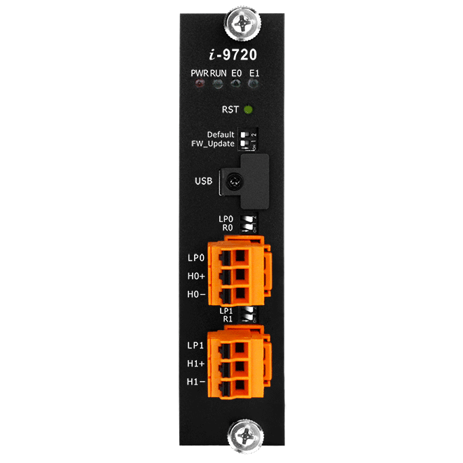 Modbus RTU/ASCII  to HART  gateway with 2 HART ports