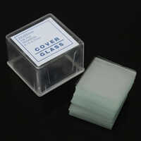 Microscope Cover Slip - Plastic Material, Customized Size, Available In Multiple Colors | Medical Usage, Warranty Included