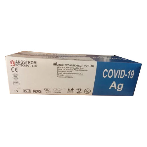 Covid 19 Antigen Test Kit - Color: As Per Availability