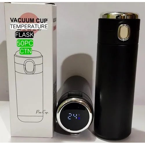 Vaccum cap temperature bottle