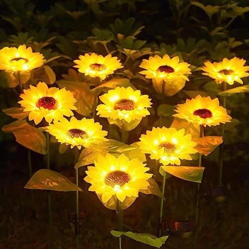 Solar Sunflower Light