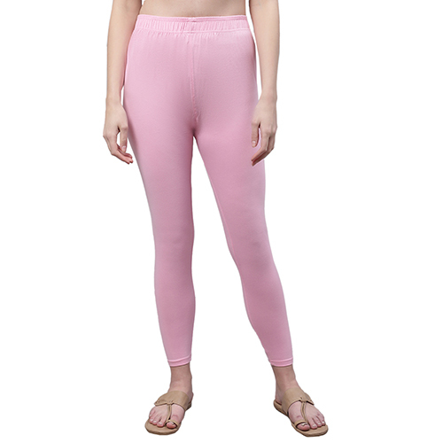 Baby Pink Cotton Leggings