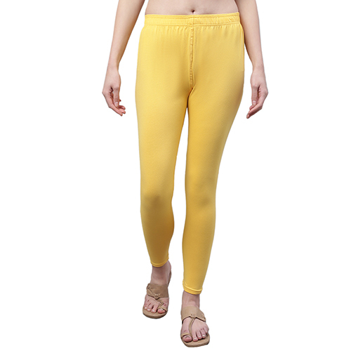 Yellow Cotton Legging