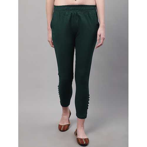 Bottel Green Bundi Cotton Pant