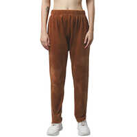 Brown Mustard Velvet Lower