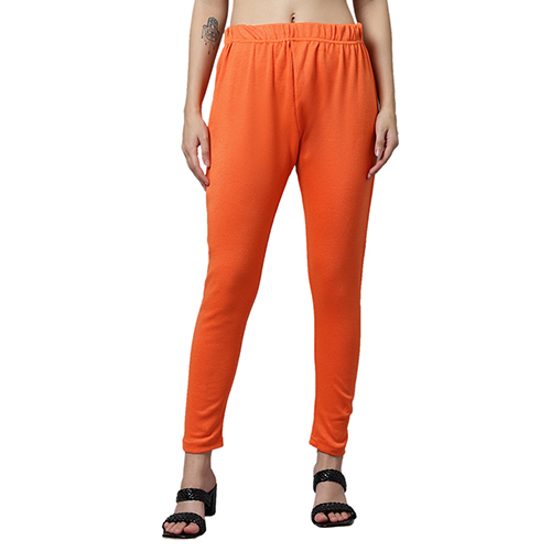 Light Orange Woollen Leggings