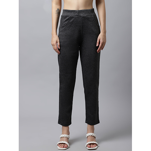 Dark Grey Woollen Pant