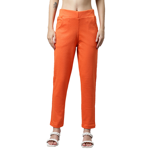 Orange Woollen Kurti Ladies Pant