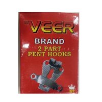 Veer 2 Part Pant Hooks - Steel | Household Usage, 1 Year Warranty, Durable And Reliable For Everyday Wear