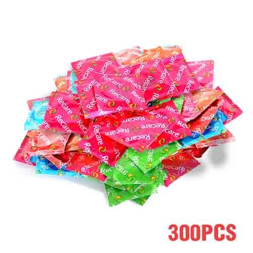 Multicolor 300 Pack Of Condoms