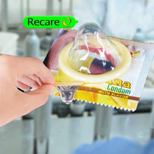 Yellow Banana Flavour Condoms