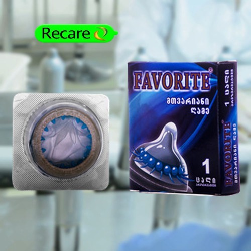 Blue Mens Spike Condoms