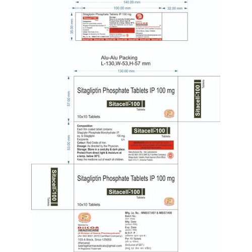 Sitagliptin Phosphate ip tab 100 mg