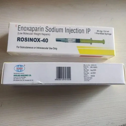 Rosinox-40 Enoxaparin Injection 40 mg-0.4 ml