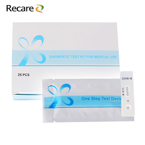 Covid-19 Rapid Test Kit - White, Manual Operation | New, Portable, Easy to Use