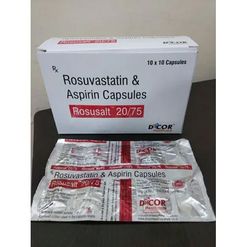 Rosuvastatin 20mg Aspi-rin 75mg Capsule