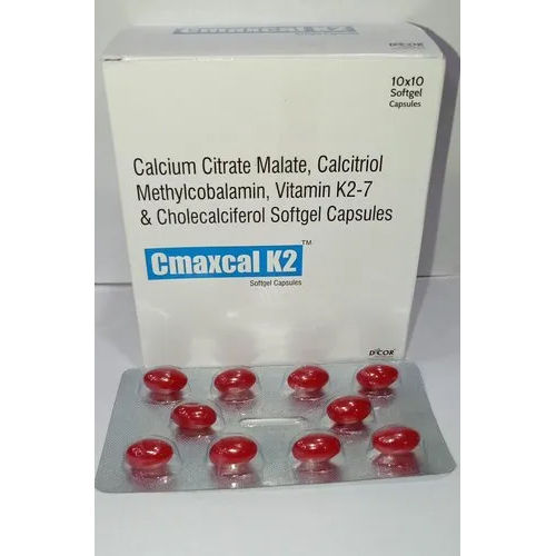 Cmaxcal k2 soft gel capsules