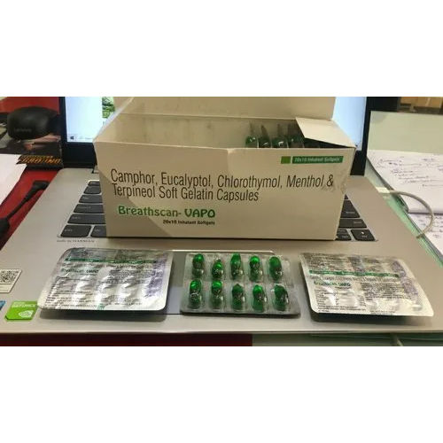 Camphor Eucalypton Chlorothmol Methol And Terpineol Soft Gelatin Capsule