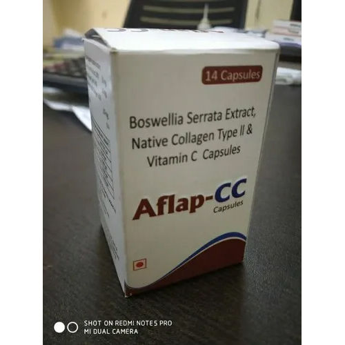 Boswellia Serrata Collagen Peptide Vitamin C Capsule - 14 Capsules General Medicines