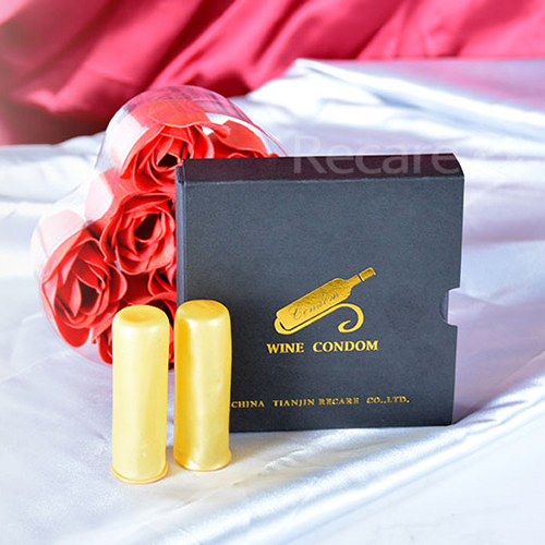 Golden And Black Flavor Condom