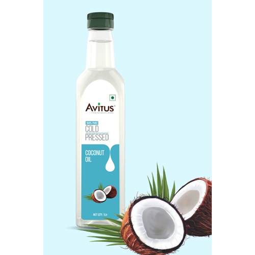 Cold Pressed Coconut Oil - 1L Refined Fractionated Oil | High Purity Common Cultivation Ideal for Commercial Seasoning Use