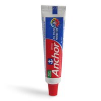 Anchor White Toothpaste - 8 Gm, Mint Flavor | Stronger Teeth With Calcium & Fluoride, Whitens Teeth, Tartar Protection, Fresh Breath