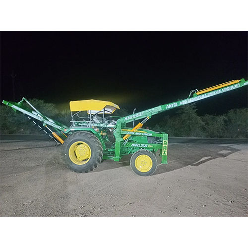 Tractor Mounted Pole Erection Machine