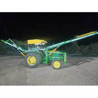 Tractor Mounted Pole Erection Machine