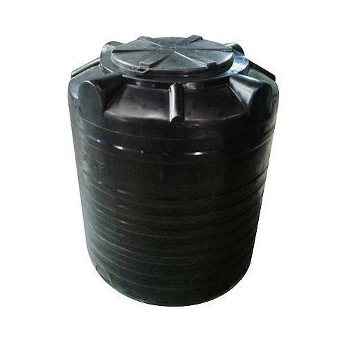 Impact Four Layer Tank - Plastic, 60x80cm, Black | Durable, Leakproof, UV Resistant, Food Grade, Four Layers, 500L Capacity