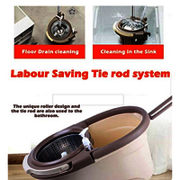 SPIN MOP WITH WHEEL
