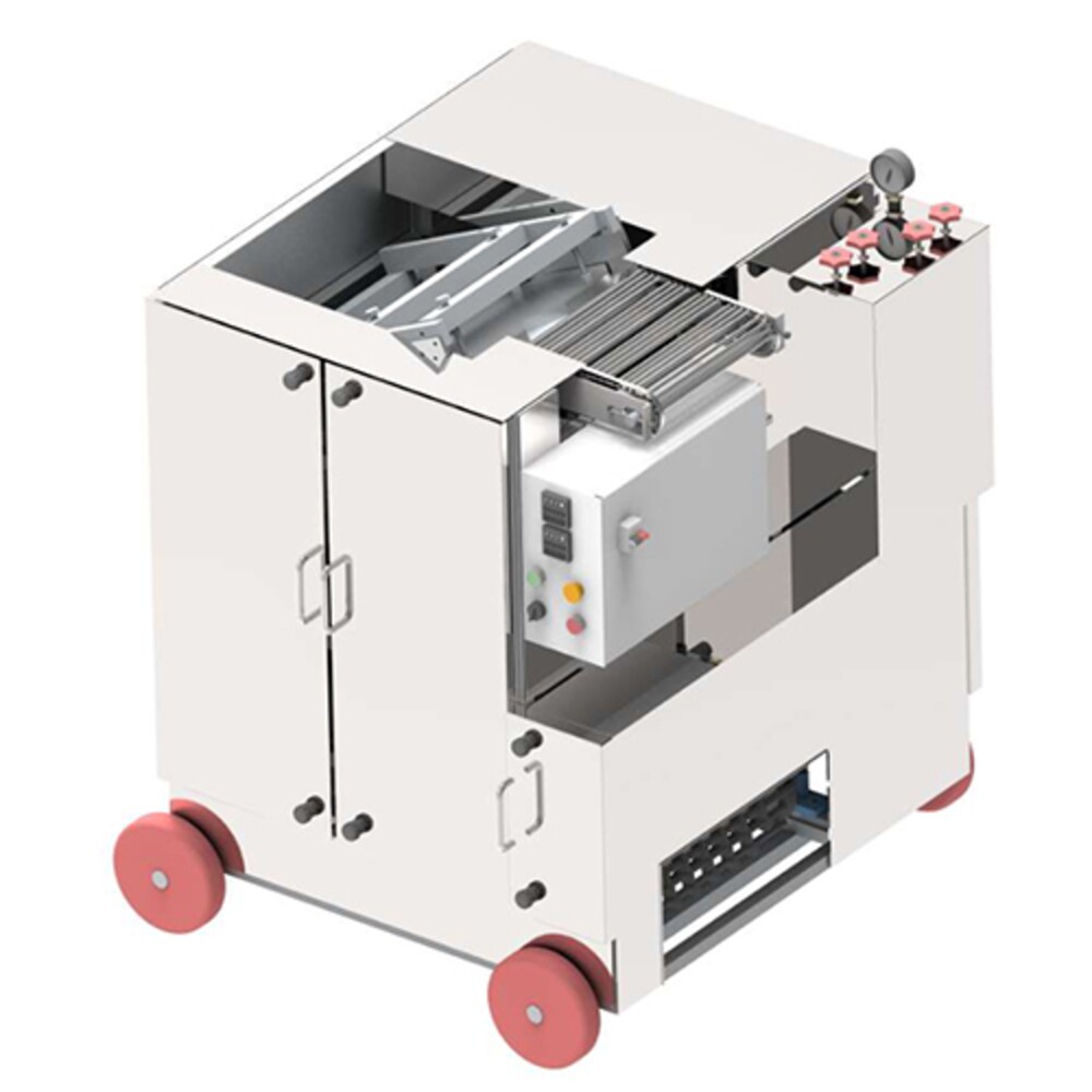 Kmps-1 Semi Automatic High Efficiency Chapati Making Machine - Color: Silver