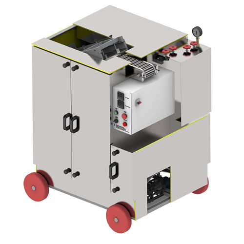 Kmps-mini Semi Automatic Chapati Making Machine - Color: Silver