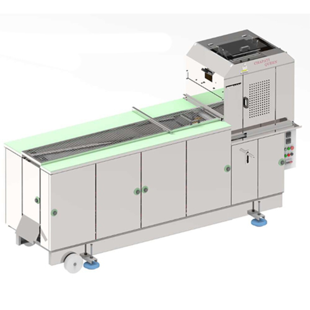 Kmr- 2 And 2.5 Fully Automatic Chapati Making Machine Rolling Type - Color: Silver