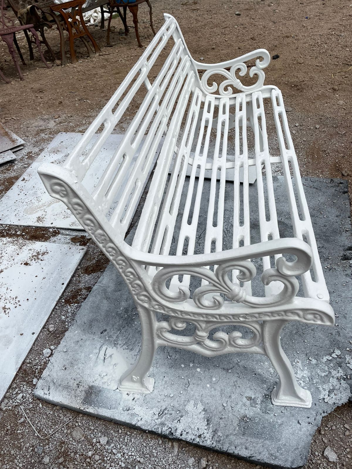 Garden Bench Ends