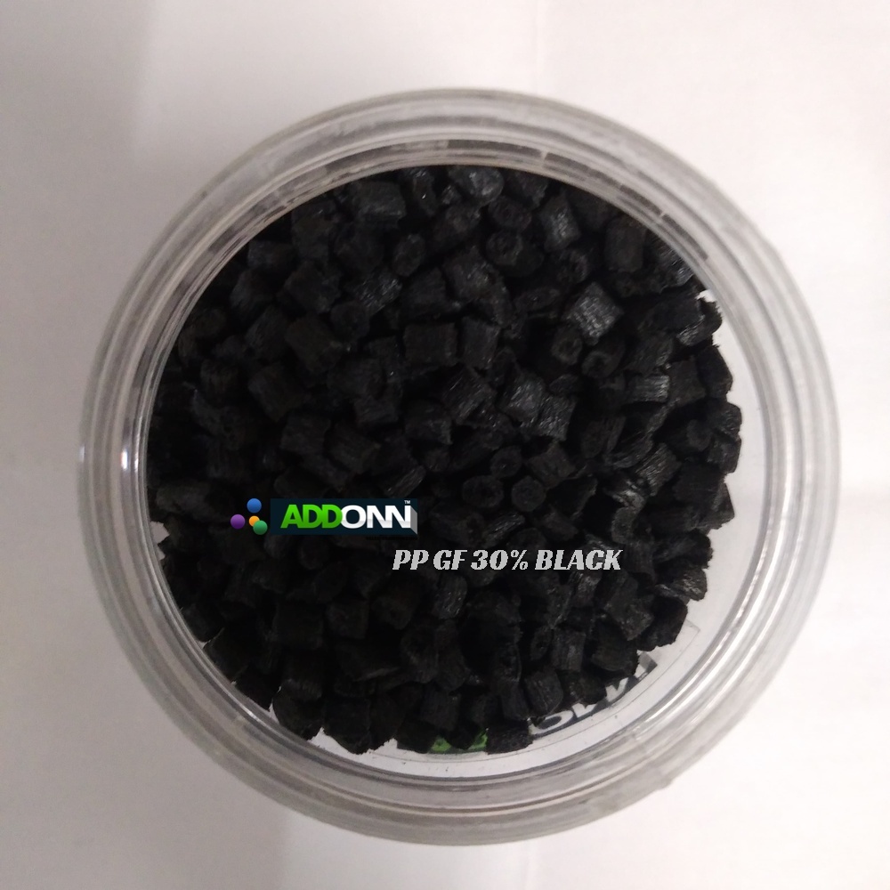 PP GF 30% Black Plastic Pellets