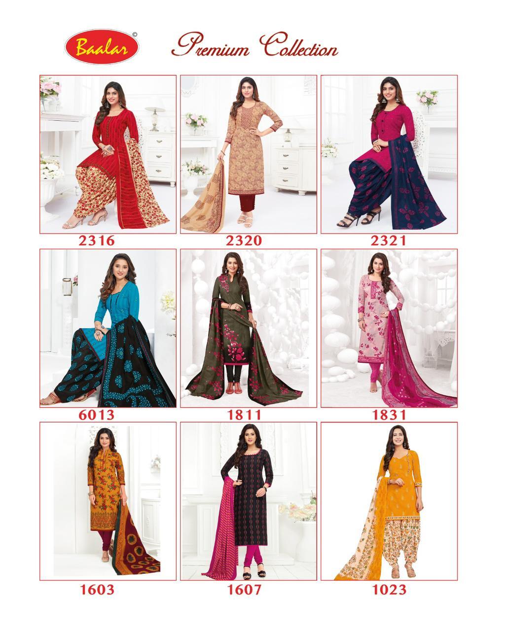 Baalar Zaara Vol-15 Dress Material