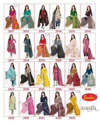 Baalar Zaara Vol-15 Dress Material