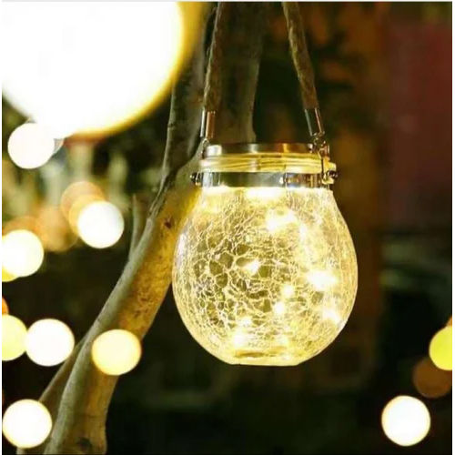 Solar glass decoration lights