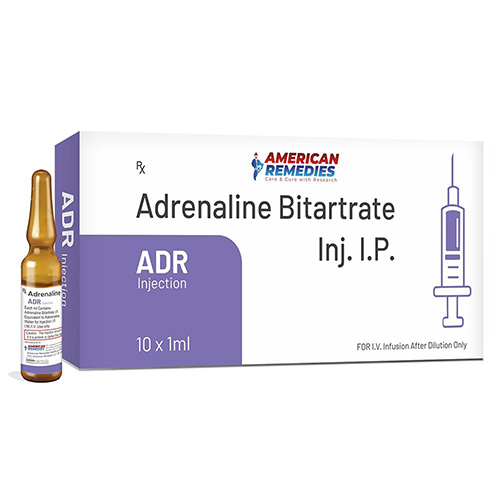 Adernaline Bitartatrate Injection