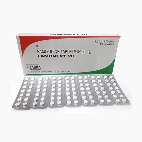 Famotidine Tablets 20Mg Famonext 20 Tablet General Medicines