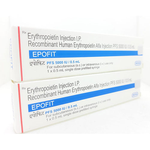 Recombinant Human Erythro-Poietin Inj 5000 Injection