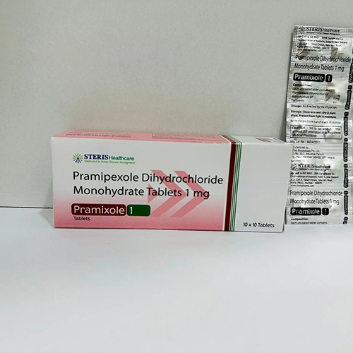 Pramipexole Dihydrochloride Monohydrate 1mg Tablets