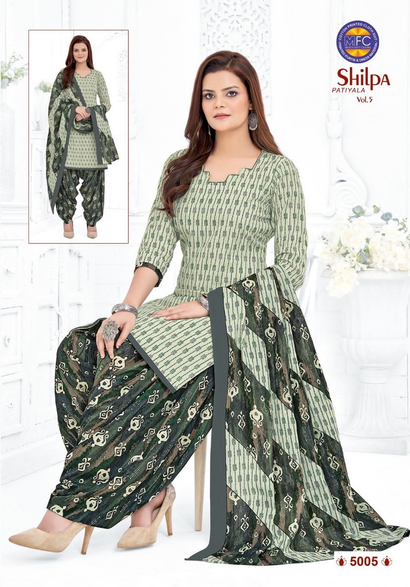MFC Shilpa Patiyala Vol-5 Dress Material