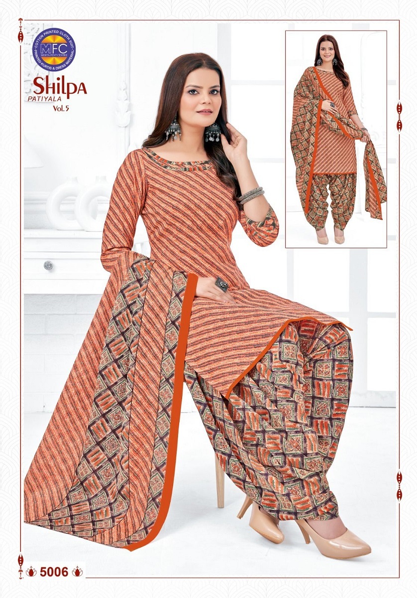 MFC Shilpa Patiyala Vol-5 Dress Material