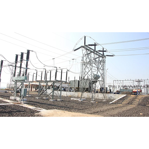 Substation With Distribution Line