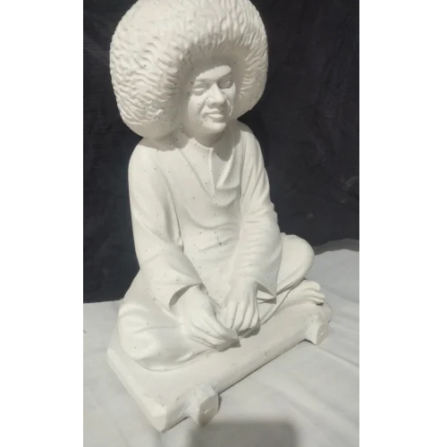 White Marble Satya Sai Statue