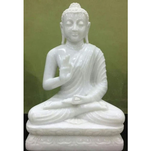 Customised 24 Inch Marble Buddha Statue